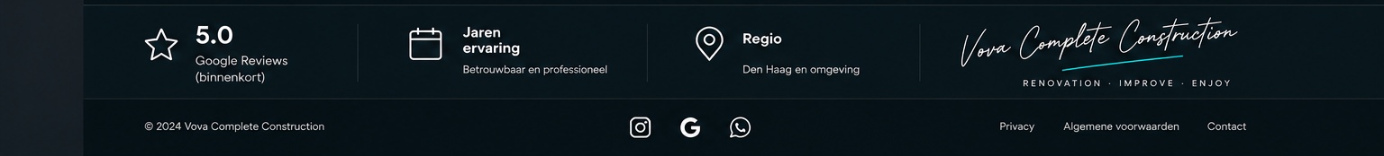 VOVA footer